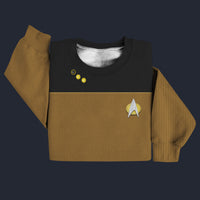 Modetrail Star Trek Data Sweater Costume, S-5XL US Size, Gift For Him