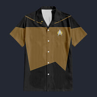 Modetrail Star Trek Data The Next Generation Hawaiian Shirt Costume, S-5XL US Size, Unisex Button Down Shirt