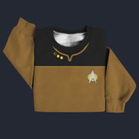 Modetrail Data Version 2 Sweater Costume, Star Trek Costume S-5XL US Size, Gift For Him
