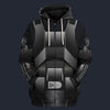 Modetrail Death Troopers Fleece Zip Hoodie Costume, Star Wars Costume S-5XL US Size, Gift For Him