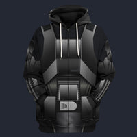 Modetrail Death Troopers Fleece Zip Hoodie Costume, Star Wars Costume S-5XL US Size, Gift For Him