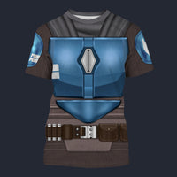 Modetrail Star Wars Death Watch T-shirt Costume, S-5XL US Size, Gift For Him