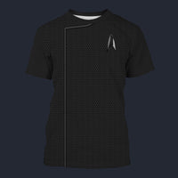 Modetrail Deep Space Nine Section 31 Uniform T-shirt Costume, Star Trek Costume S-5XL US Size, Gift For Him