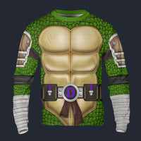 Modetrail Donatello TMNT Fortnite Long Sleeves Costume, S-5XL US Size, Gift For Him