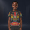 Modetrail Elvis Aloha Eagle Black and Red T-shirt Costume For Kid, S-5XL US Size