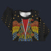 Aloha Eagle Black And Red Sweater Costume, S-5XL US Size, Gift For Him