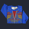Elvis Aloha Eagle Blue Sweater Costume, S-5XL US Size, Gift For Him