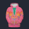 Elvis Aloha Eagle Pink Tracksuit Costume Hoodie Sweatshirt T-Shirt Sweatpants, S-5XL US Size