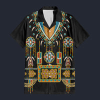 Modetrail Elvis Presley Alpine Black Hawaiian Shirt Costume, S-5XL US Size, Unisex Button Down Shirt