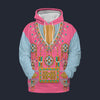 Modetrail Elvis Presley Alpine Pink And Light Blue Hoodie Costume, S-5XL US Size, Gift For Him