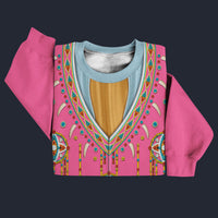 Modetrail Elvis Presley Alpine Pink Sweater Costume, S-5XL US Size, Gift For Him