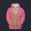 Modetrail Elvis Presley Alpine Pink Zip Hoodie Costume, S-5XL US Size, Gift For Him