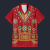 Modetrail Elvis Presley Alpine Red Hawaiian Shirt Costume, S-5XL US Size, Unisex Button Down Shirt