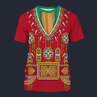 Modetrail Elvis Presley Alpine Red Tracksuit Costume Hoodie Sweatshirt T-Shirt Sweatpants, S-5XL US Size