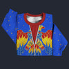 Elvis American Eagle Blue Sweater Costume, S-5XL US Size, Gift For Him