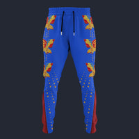Elvis American Eagle Blue Sweatpants Costume, S-5XL US Size, Gift For Him