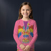 Modetrail Elvis Presley American Eagle Pink Long Sleeves Costume For Kid, S-5XL US Size