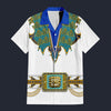 Modetrail Elvis Presley Arabian Hawaiian Shirt Costume, S-5XL US Size, Unisex Button Down Shirt