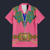 Modetrail Elvis Presley Arabian Pink Hawaiian Shirt Costume, S-5XL US Size, Unisex Button Down Shirt