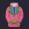 Modetrail Elvis Presley Arabian Pink Hoodie Costume, S-5XL US Size, Gift For Him
