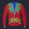 Modetrail Elvis Presley Arabian Red Long Sleeves Costume, S-5XL US Size, Gift For Him