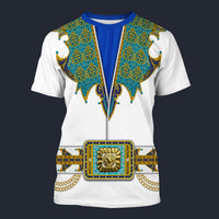 Modetrail Elvis Presley Arabian Tracksuit Costume Hoodie Sweatshirt T-Shirt Sweatpants, S-5XL US Size