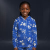Modetrail Elvis Presley Blue Aloha Fleece Zip Hoodie Costume For Kid, S-5XL US Size