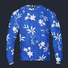 Elvis Blue Aloha Long Sleeves Costume, S-5XL US Size, Gift For Him