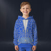 Modetrail Elvis Presley Blue Swirl Tracksuit For Kid Costume Hoodie Sweatshirt T-Shirt Sweatpants, Elvis Presley Costume S-5XL US Size