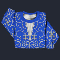 Elvis Blue Swirl Sweater Costume, S-5XL US Size, Gift For Him