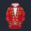 Elvis Burning Love Fleece Hoodie Costume, S-5XL US Size, Gift For Him