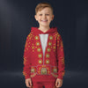 Modetrail Elvis Presley Burning Love Suit Hoodie Costume For Kid, S-5XL US Size