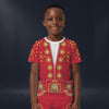 Modetrail Elvis Presley Burning Love Suit T-shirt Costume For Kid, S-5XL US Size