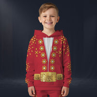 Modetrail Elvis Presley Burning Love Suit Version 2 Tracksuit For Kid Costume Hoodie Sweatshirt T-Shirt Sweatpants, Elvis Presley Costume S-5XL US Size