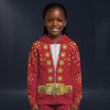 Modetrail Elvis Presley Burning Love Suit Version 2 Fleece Zip Hoodie Costume For Kid, S-5XL US Size