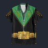 Modetrail Elvis Cisco Kid Green Hawaiian Shirt Costume, S-5XL US Size, Unisex Button Down Shirt