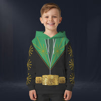 Modetrail Elvis Presley Cisco Kid Green Fleece Hoodie Costume For Kid, S-5XL US Size