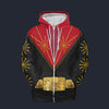 Elvis Cisco Kid Red Fleece Zip Hoodie Costume, S-5XL US Size, Gift For Him