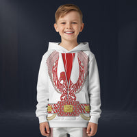 Modetrail Elvis Presley Dark Red Phoenix Fleece Hoodie Costume For Kid, S-5XL US Size