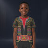 Modetrail Elvis Presley Egyptian Black T-shirt Costume For Kid, S-5XL US Size