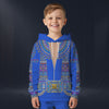 Modetrail Elvis Presley Egyptian Blue Fleece Hoodie Costume For Kid, S-5XL US Size