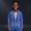 Modetrail Elvis Presley Egyptian Blue Fleece Zip Hoodie Costume For Kid, S-5XL US Size