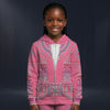 Modetrail Elvis Presley Egyptian Pink Fleece Zip Hoodie Costume For Kid, S-5XL US Size