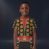 Modetrail Elvis Presley Eyelet Black T-shirt Costume For Kid, S-5XL US Size