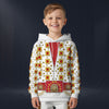 Modetrail Elvis Presley Eyelet Fleece Hoodie Costume For Kid, S-5XL US Size
