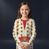 Modetrail Elvis Presley Eyelet Long Sleeves Costume For Kid, S-5XL US Size
