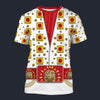 Elvis Eyelet T-shirt Costume, S-5XL US Size, Gift For Him