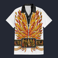 Modetrail Elvis Presley Flame Hawaiian Shirt Costume, S-5XL US Size, Unisex Button Down Shirt