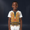 Modetrail Elvis Presley Flame T-shirt Costume For Kid, S-5XL US Size
