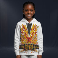 Modetrail Elvis Presley Flame Fleece Zip Hoodie Costume For Kid, S-5XL US Size
